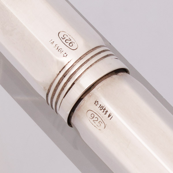 Montegrappa Symphony Ballpoint Pen - Faceted Sterling Silver